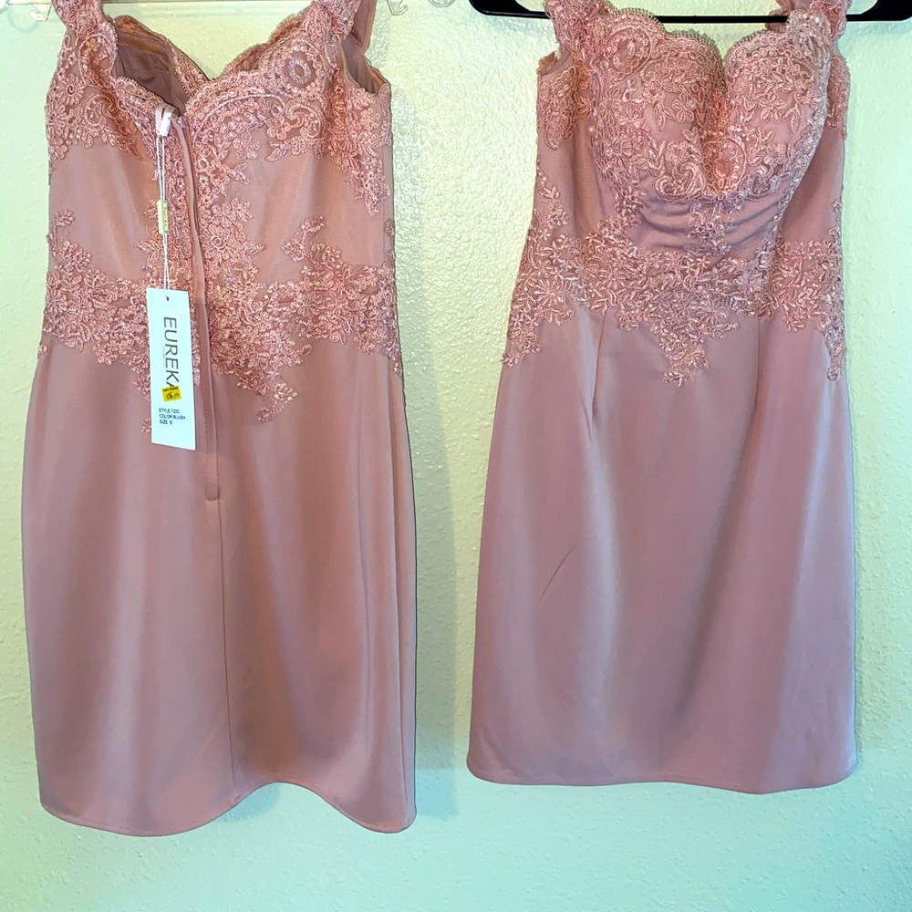 Two Blush size small dresses